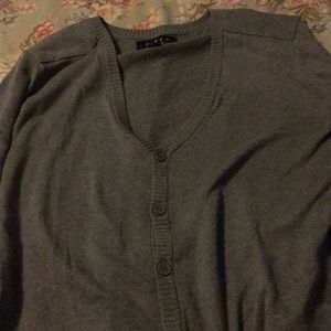 Forever21 Gray Cardigan